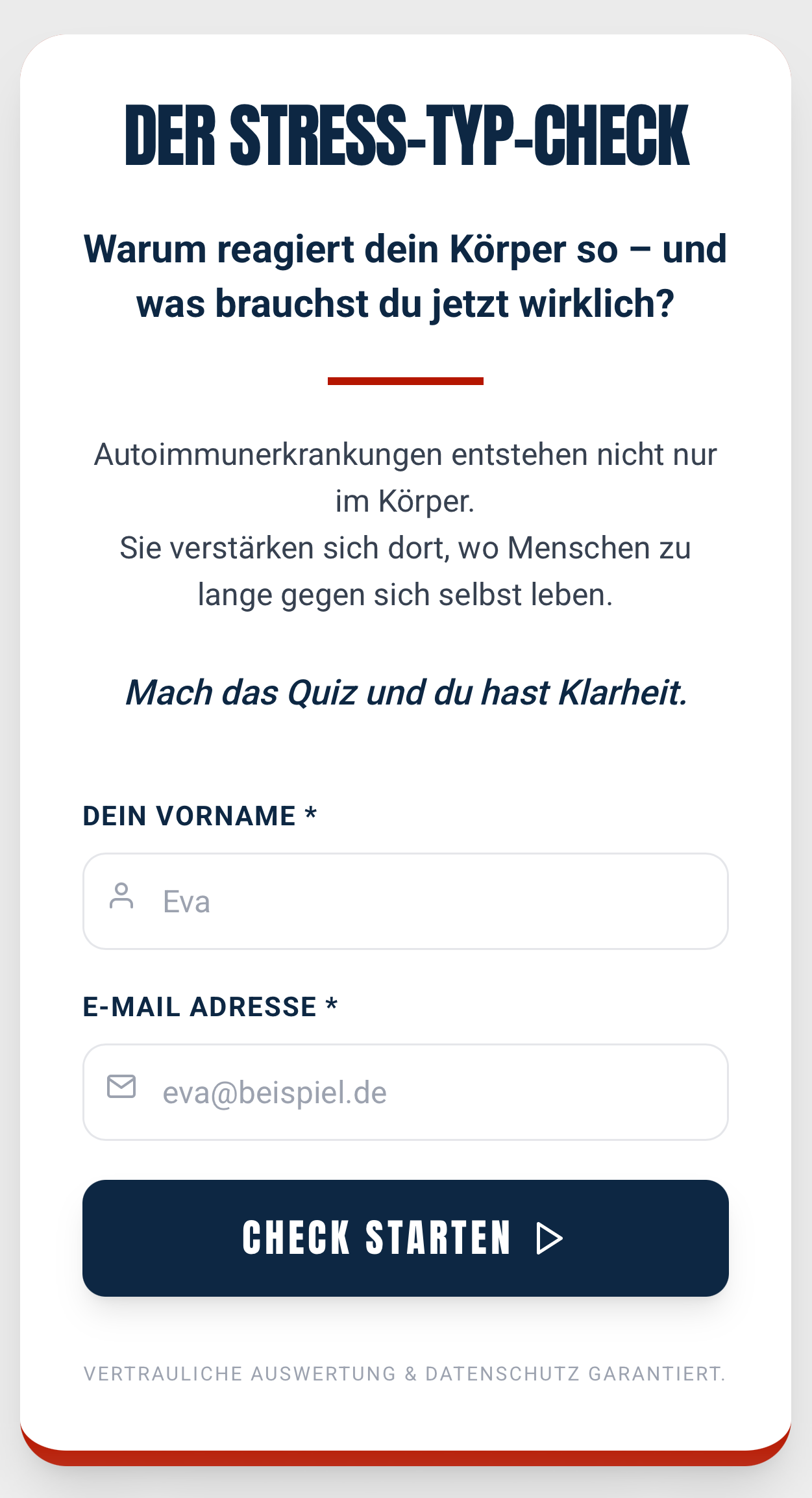 Stress-Typ-Check-Autoimmunkrankheiten